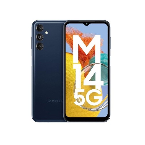 SAMSUNG Galaxy M14 5G (4GB RAM, 128GB, Berry Blue)