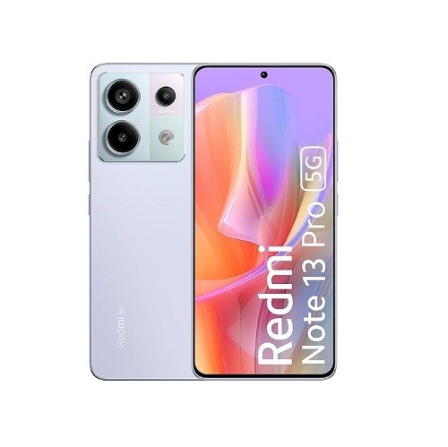 Redmi Note 13 Pro (Coral Purple, 8GB RAM, 128GB Storage) | 1.5K AMOLED | 200MP Hi-Res Camera | Flagship 4nm SD 7s Gen 2 | 67W TurboCharge